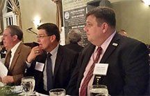 CEO Stephen Synnott at Luray Page Chamber banquet