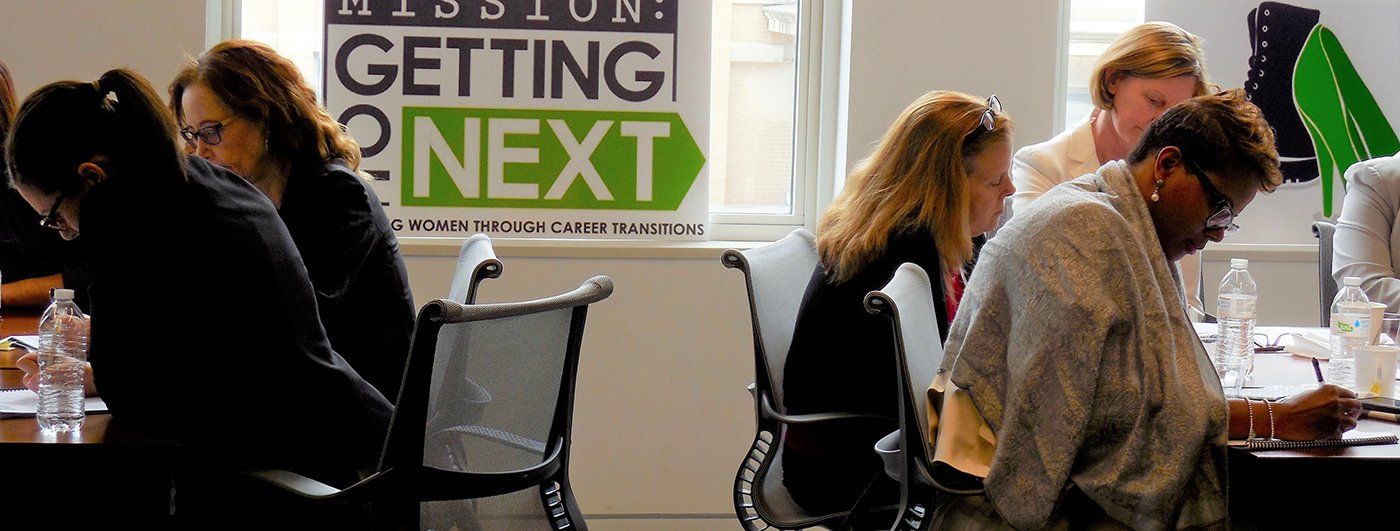 image of women working together in groups