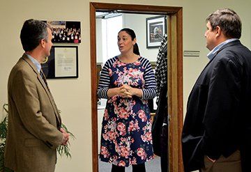 Syntelligent Employees speak with Congressman Ben Cline