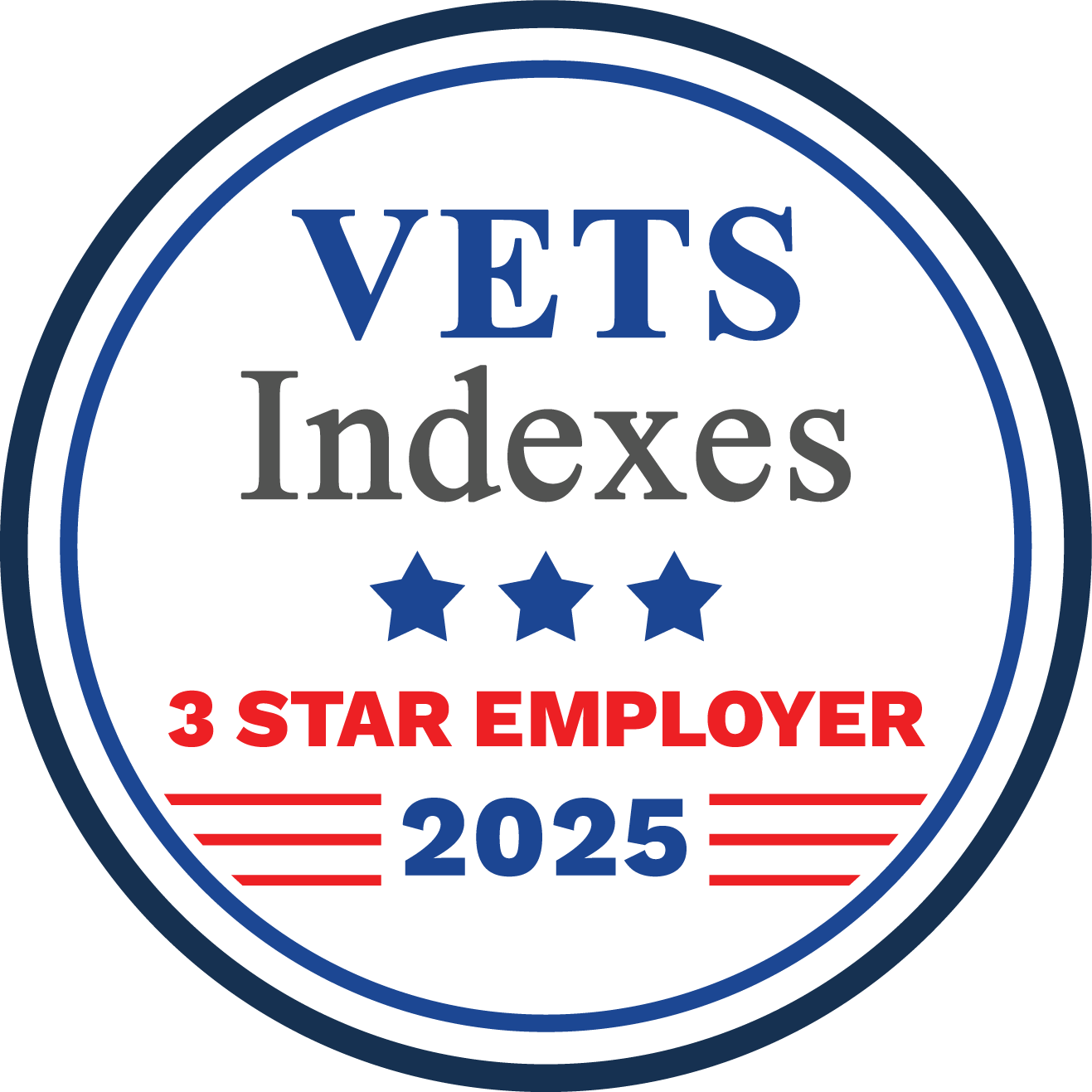Vet Indexes 3-star award image