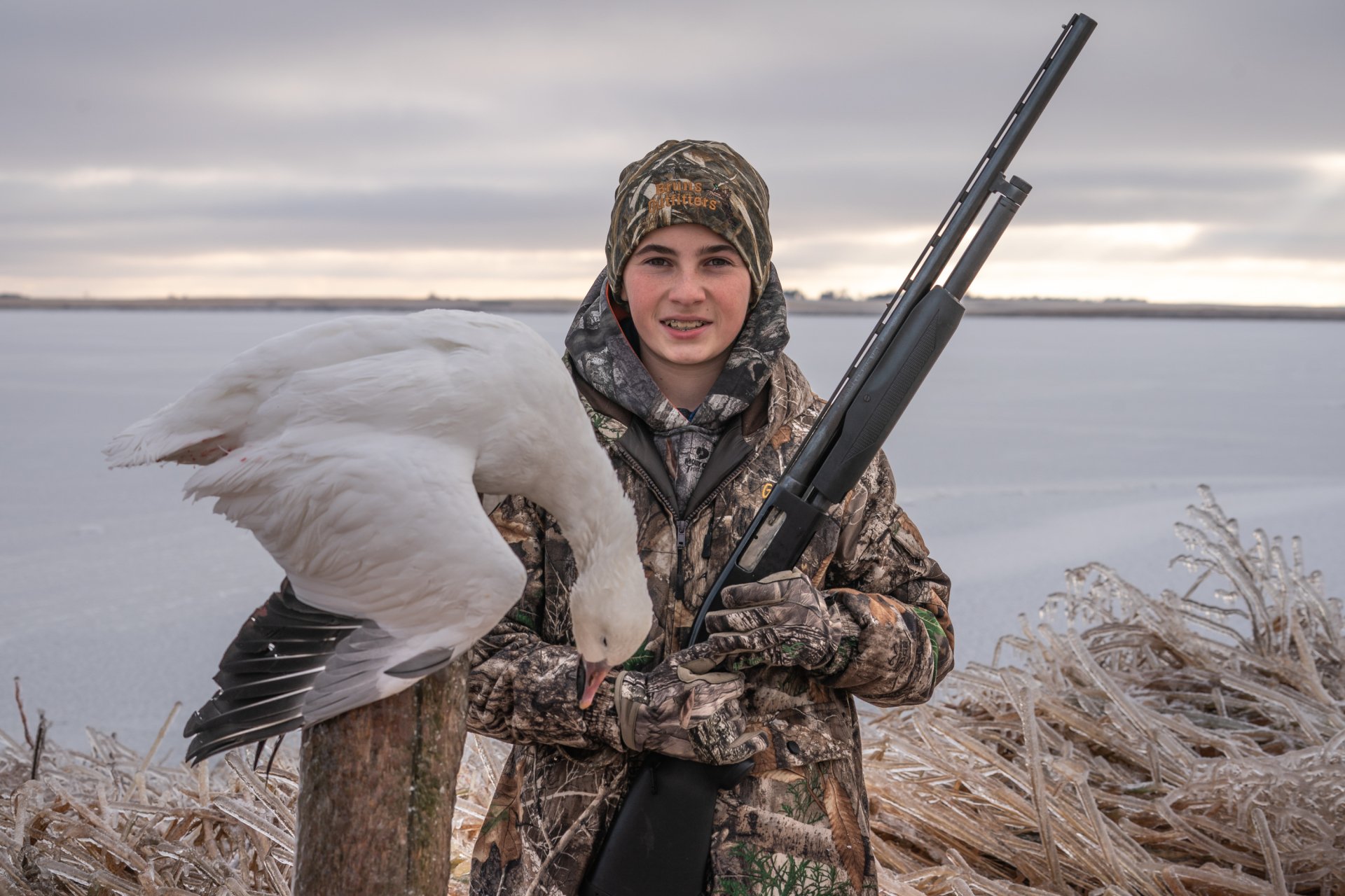 Spring Snow Goose Hunting in South Dakota Pit Hunts with Lodging
