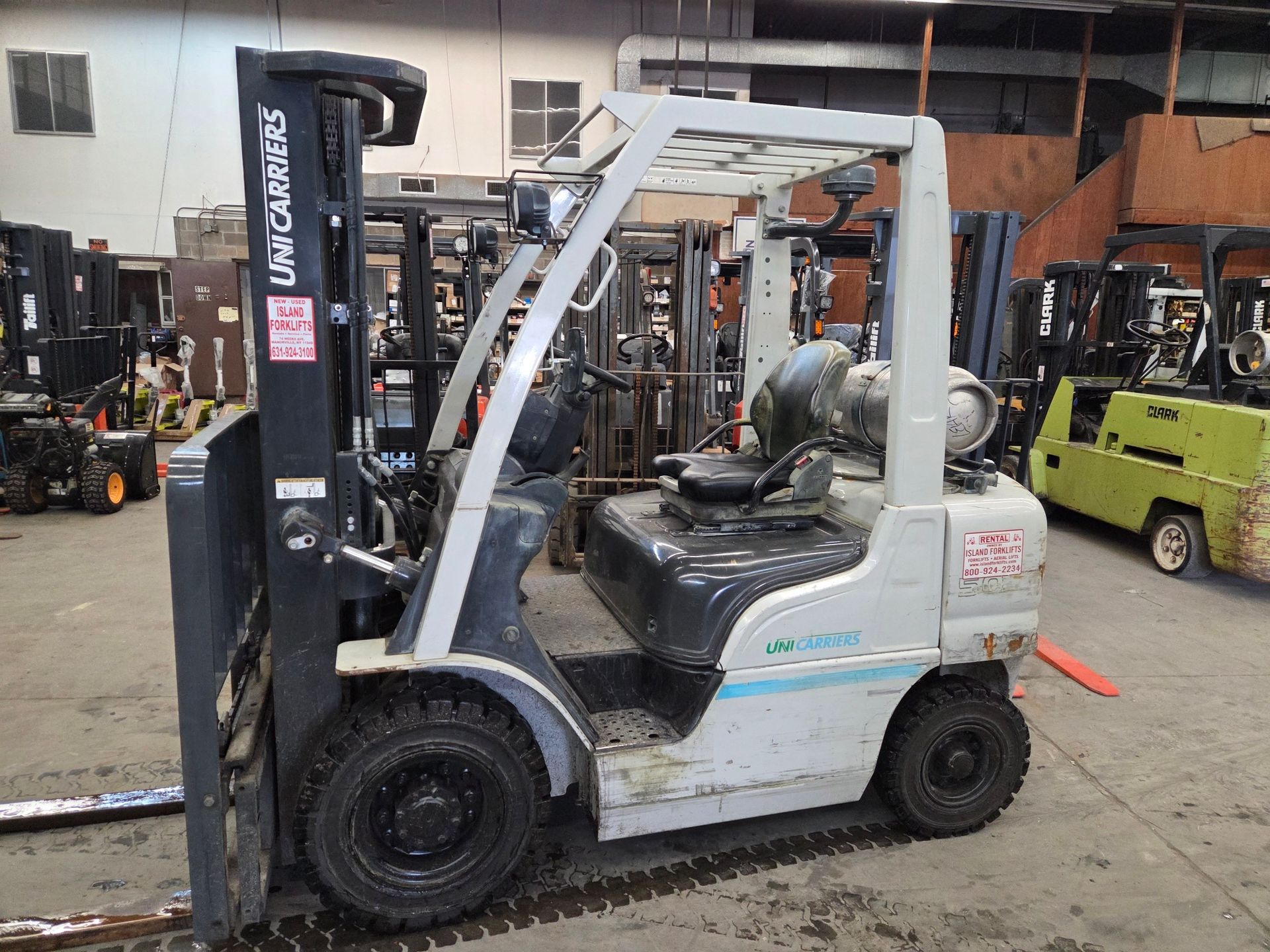 Forklifts- USED UNICARRIER PF50LP-MANORVILLE NY
