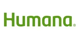 Humana logo in green text on a white background. The word "Humana" with a small registered trademark symbol.