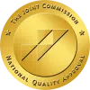 Gold seal of The Joint Commission, indicating national quality approval.