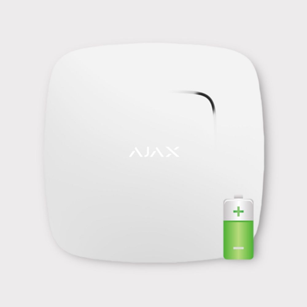 AJAX alarmsysteem FireProtect batterijen