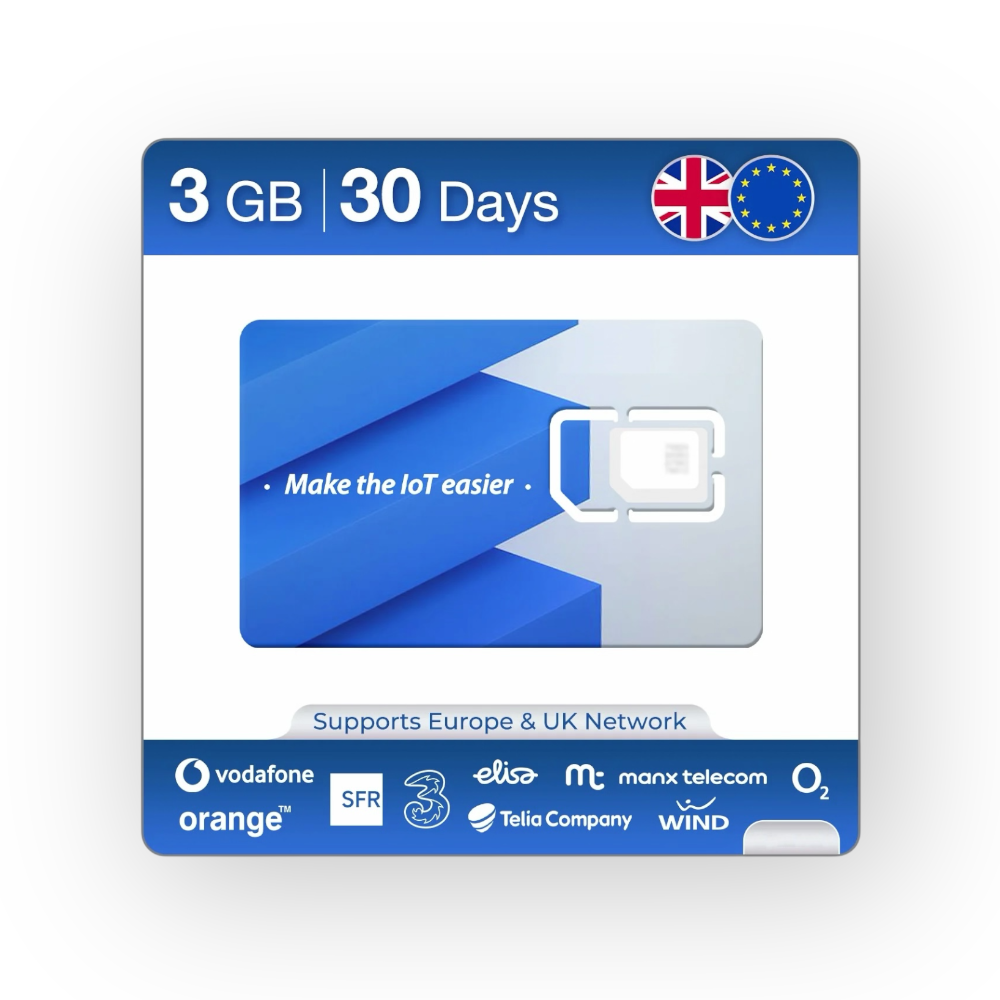 RH Beveiliging Simkaart 3GB - 30 dagen voor Spanje