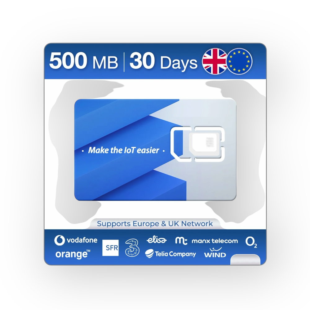 RH Beveiliging Simkaart 500 MB -30 DAGEN