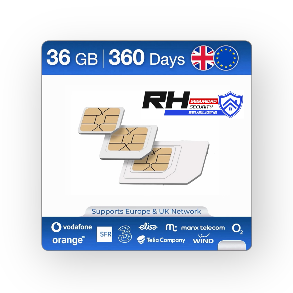 RH Beveiliging Simkaarten Spanje