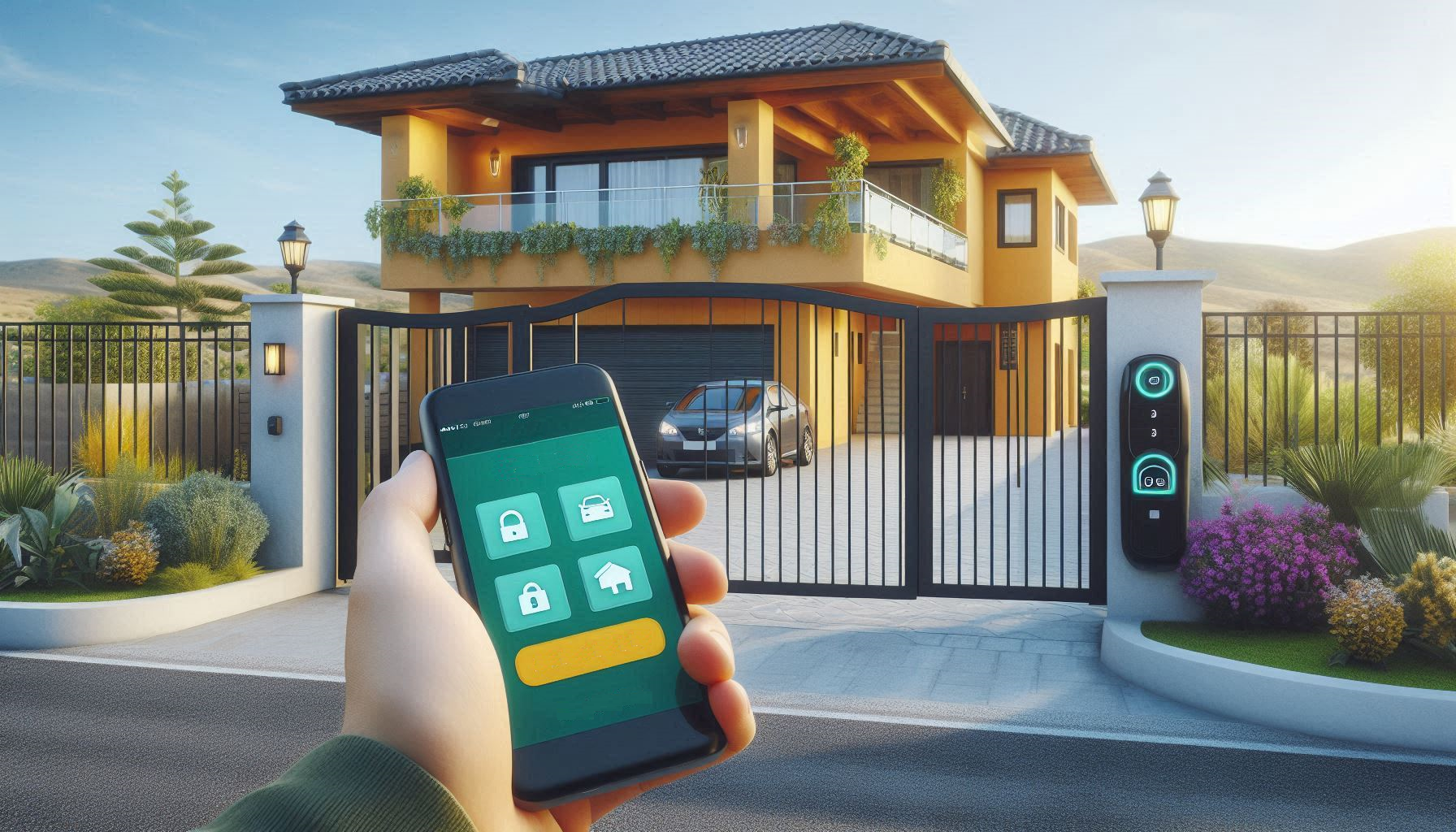 RH Beveiliging, Security & Seguridad poortopener, bediening van je poort en garage in Spanje met je Smartphone