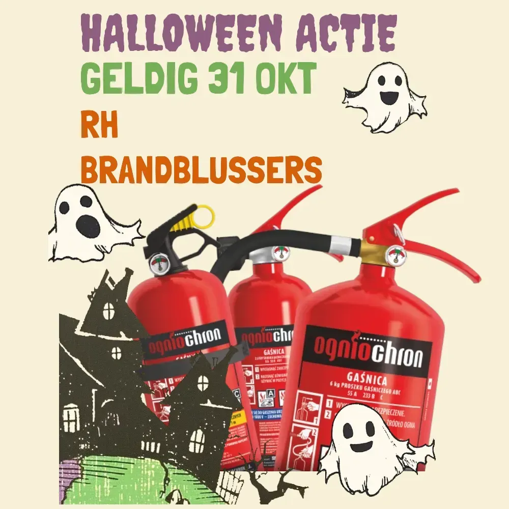 RH Brandblussers actie Halloween 2024 blog