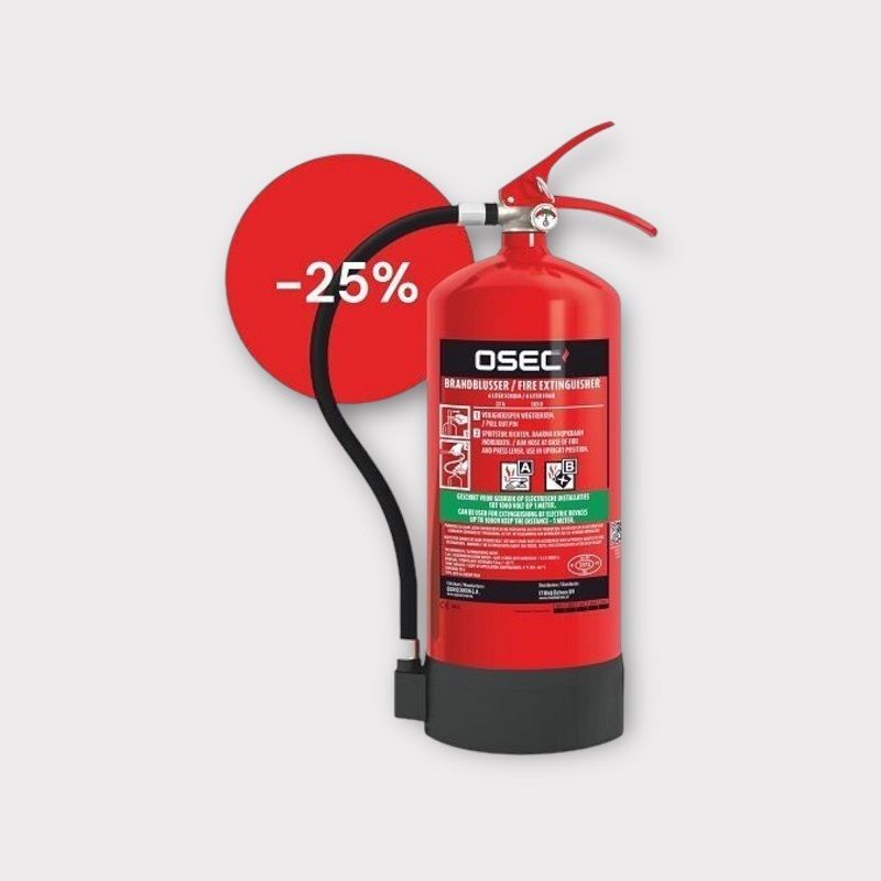 Schuimblusser 6 liter voor Spanje