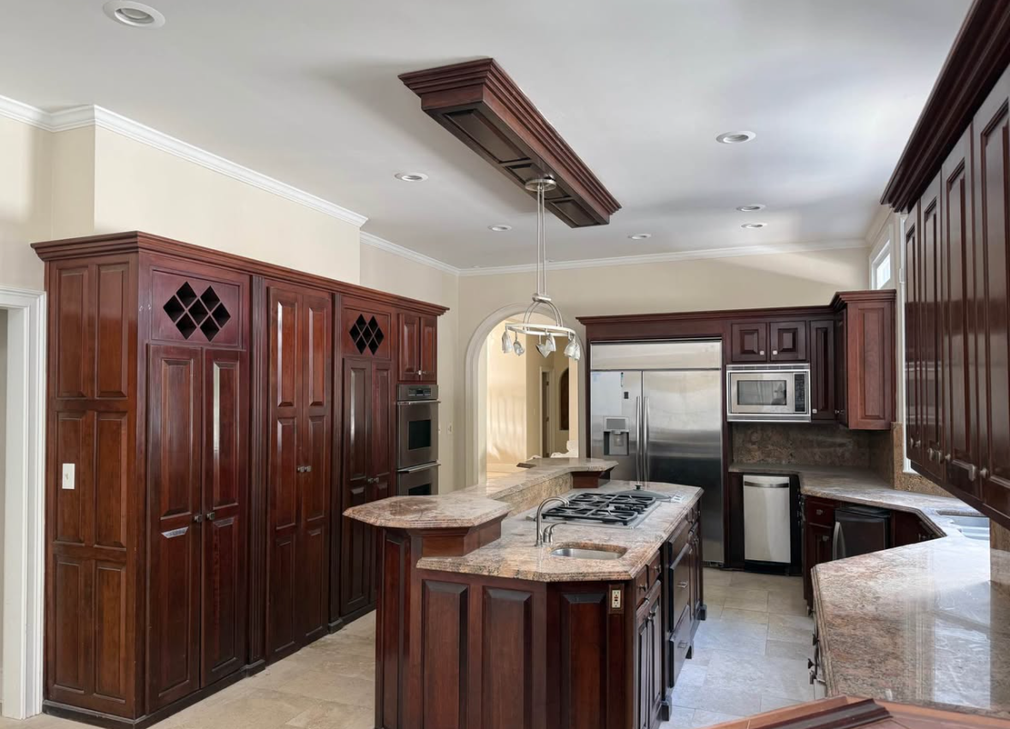 Kitchen remodel by Super Builders in Union City, Georgia