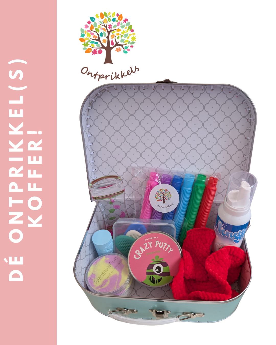 Dé Ontprikkelkoffer van Ontprikkels!