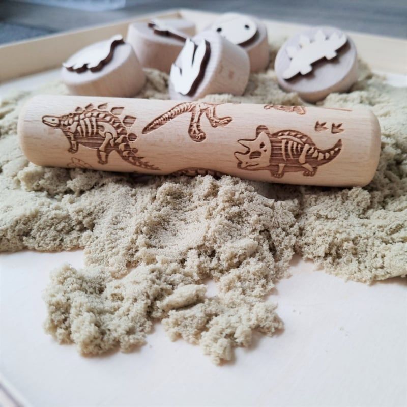 Houten Dino Roller