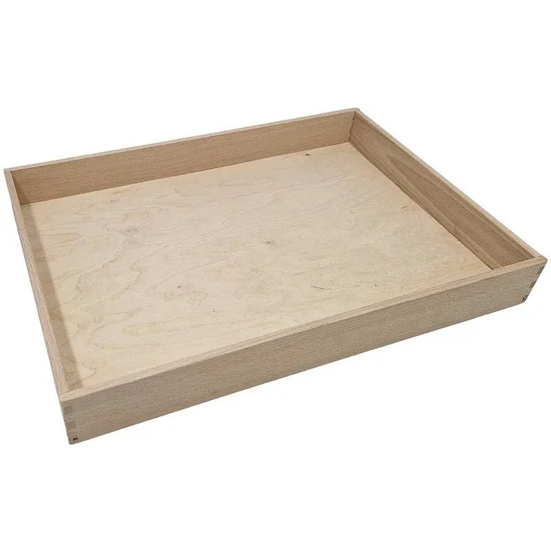 Houten speelbak met deksel
