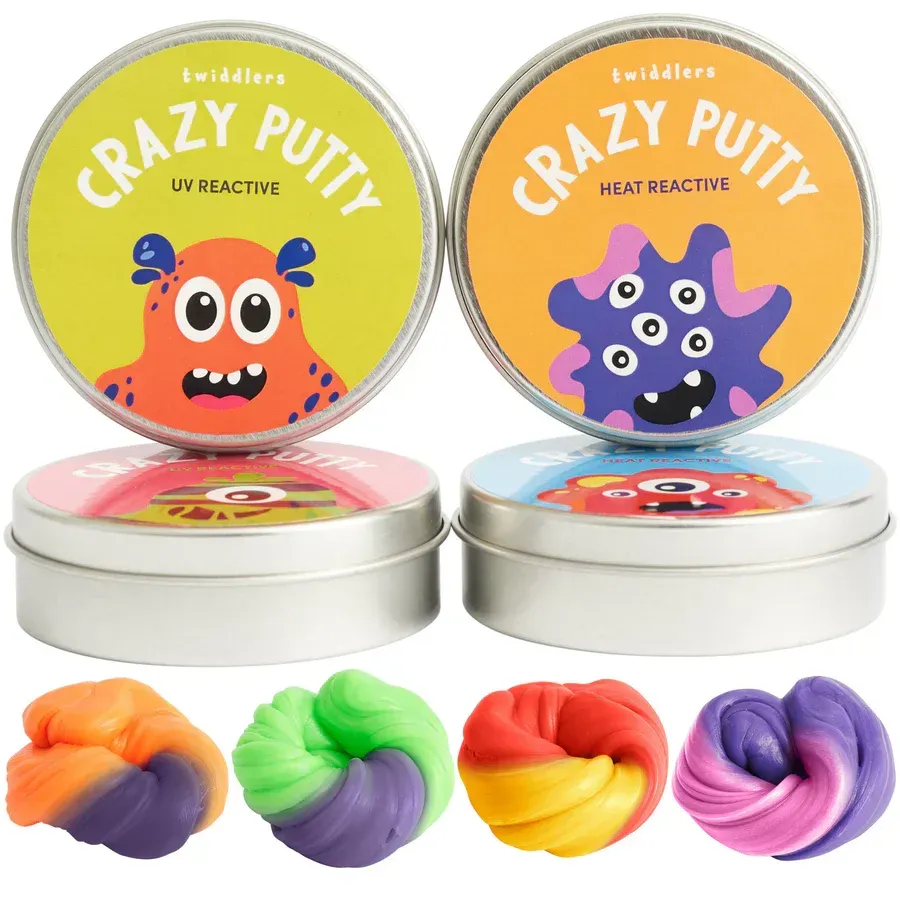 Putty Color Change met UV licht of door warmte!