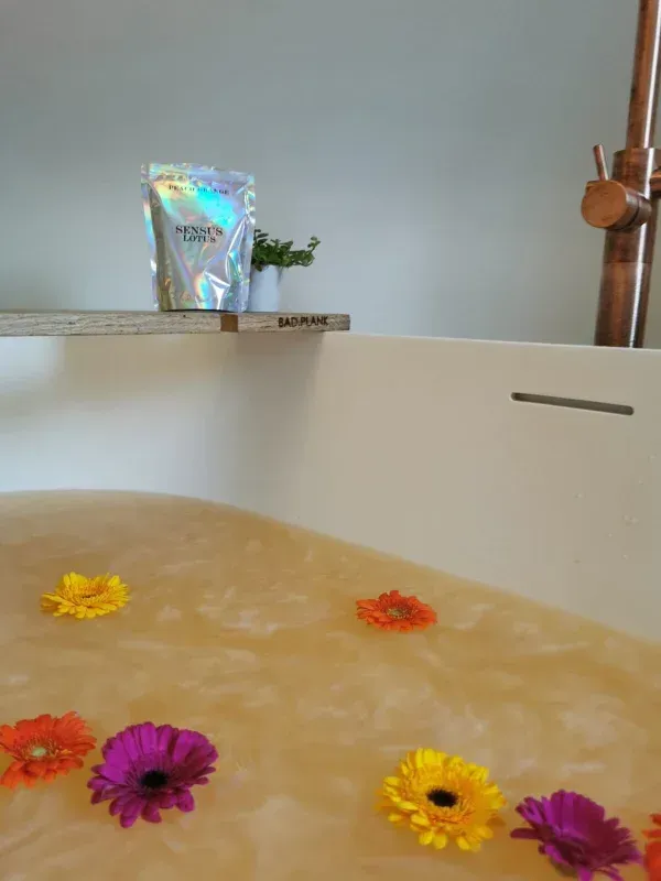 Sensus Lotus badpoeder ~ Peach Orange