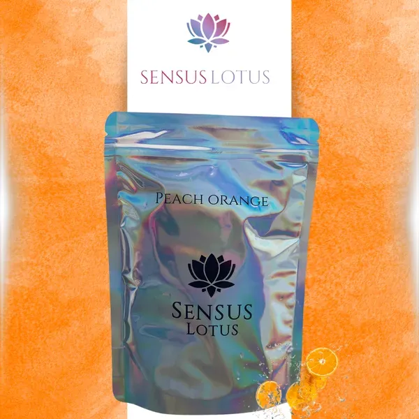 Sensus Lotus badpoeder ~ Peach Orange