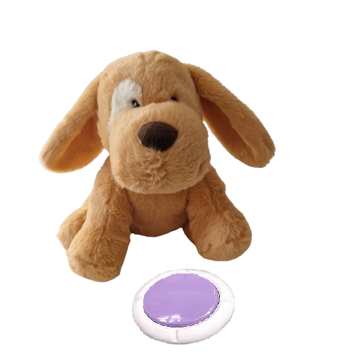 Vibrerende warmteknuffel puppy