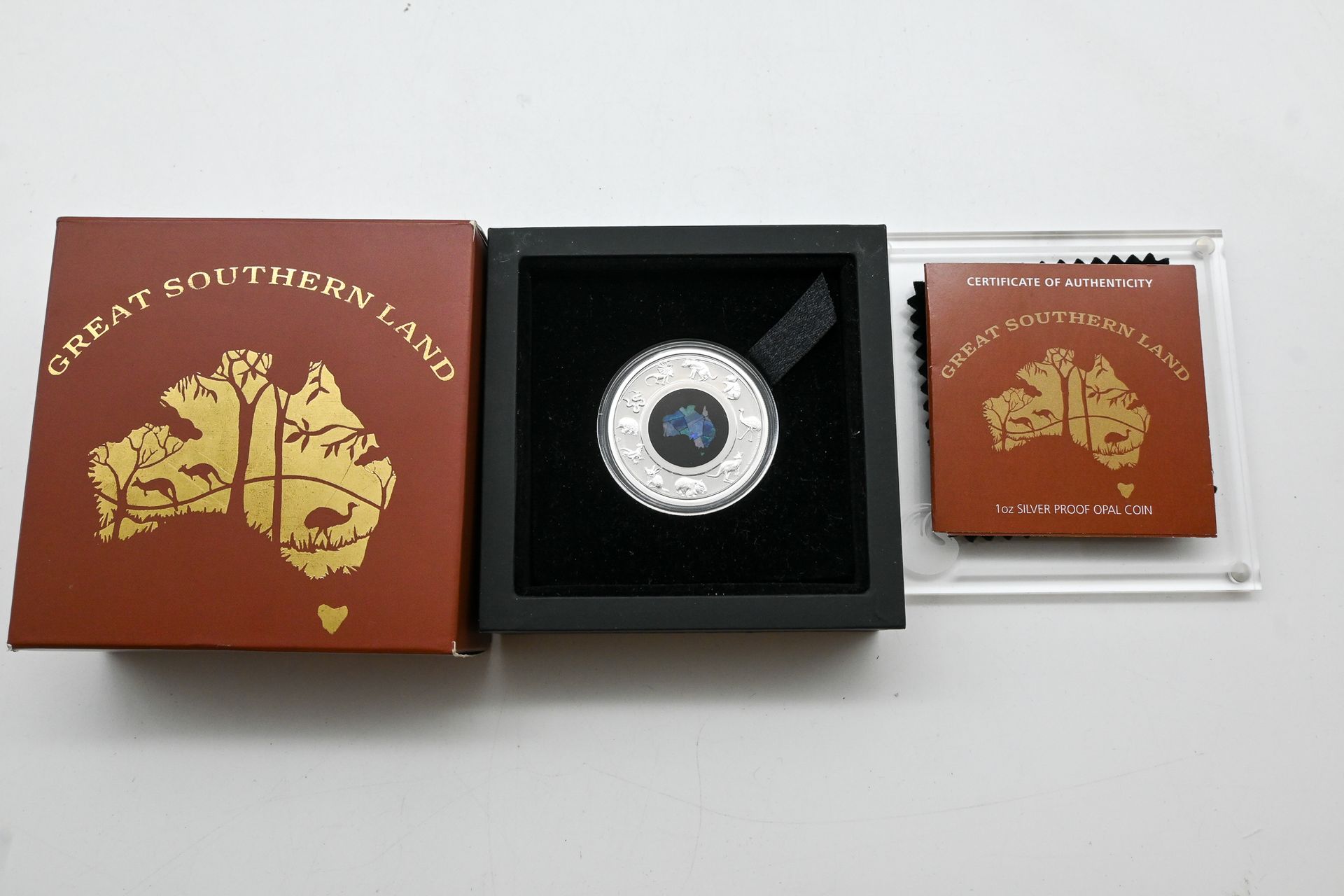Lot 312 — 2020 Great Southern Land Opal Coin, FDC. Sold $2,013