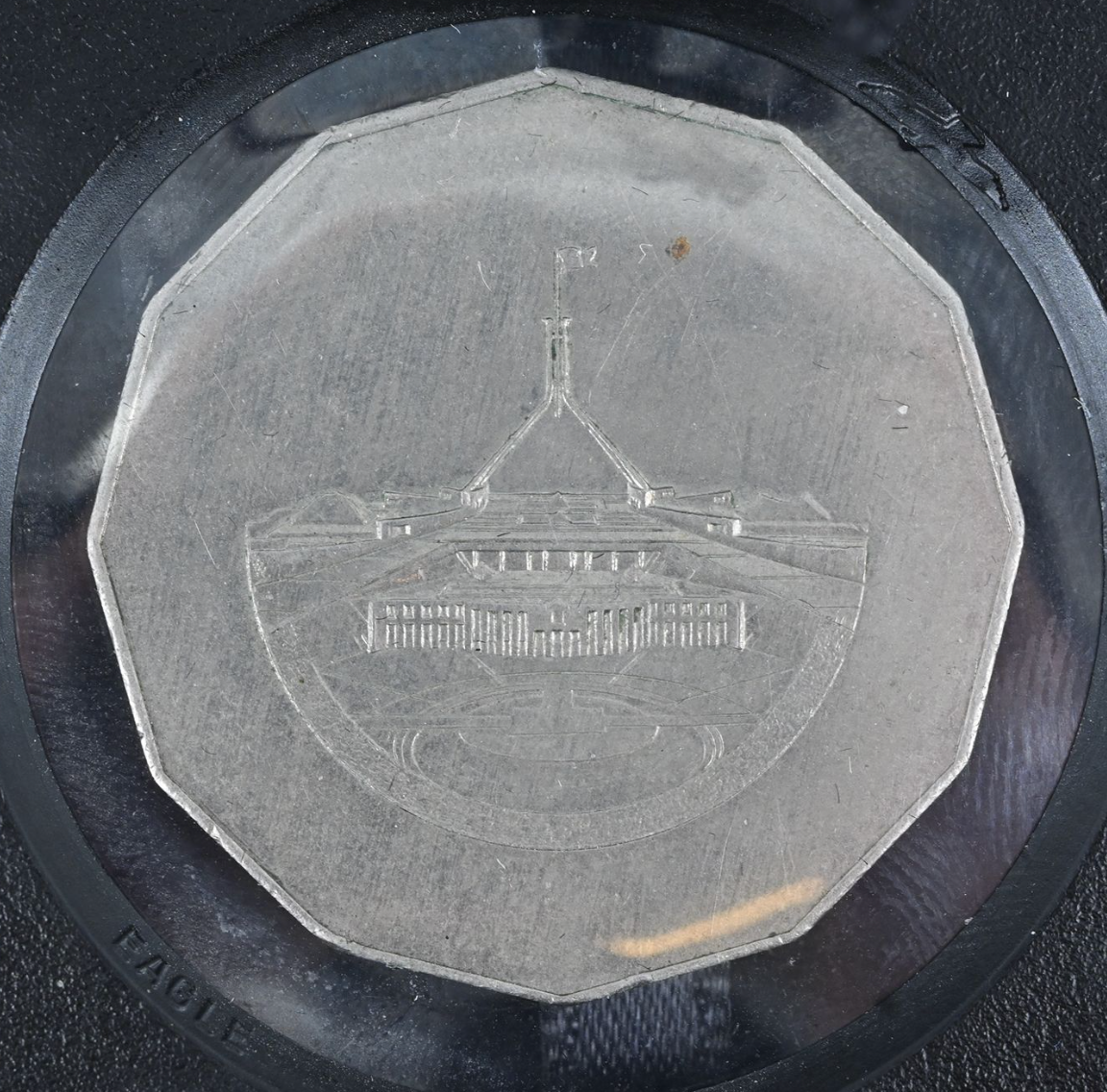 Canberra Fifty-Cent Trial Piece, circa 1988