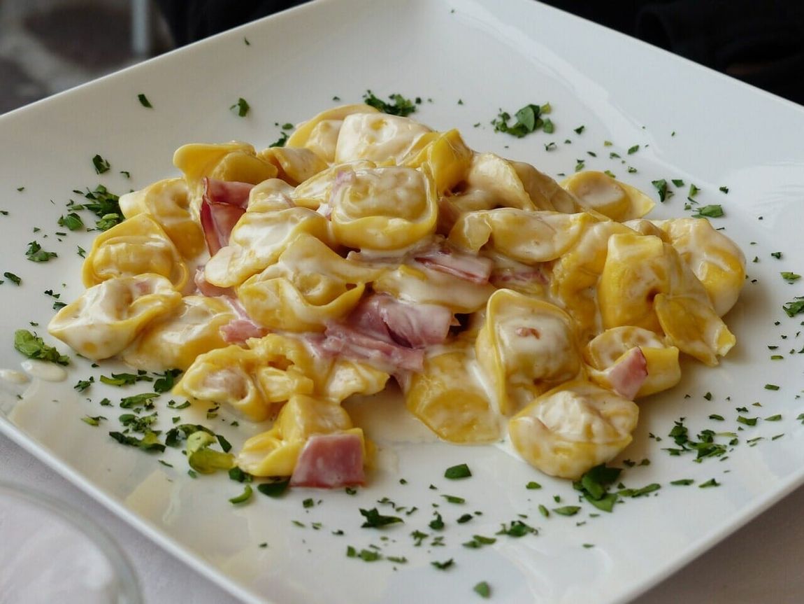 tortellini con la panna