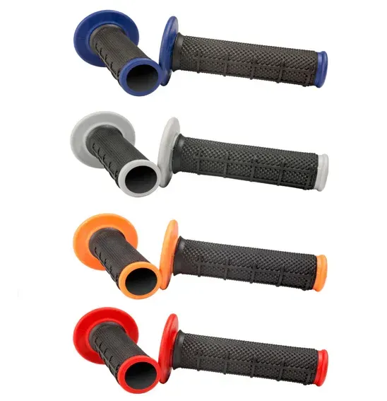 Four Pairs of Black Motorcycle Handlebar Grips — MPE Adventure Quads & Bikes In Thornton, NSW