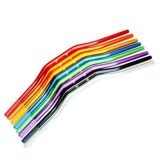 Colorful Bicycle Handlebars Arranged Diagonally — MPE Adventure Quads & Bikes In Thornton, NSW