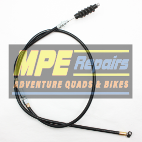 Black Motorcycle Throttle Cable With Metal Ends and a Rubber Boot — MPE Adventure Quads & Bikes In Thornton, NSW