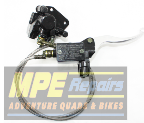 Black ATV Brake Assembly — MPE Adventure Quads & Bikes In Thornton, NSW