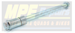 A Shiny Metal Axle Bolt With a Hex Head — MPE Adventure Quads & Bikes In Thornton, NSW
