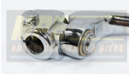 Chrome-Plated Motorcycle Kick Starter With a Grooved Foot Pad — MPE Adventure Quads & Bikes In Thornton, NSW