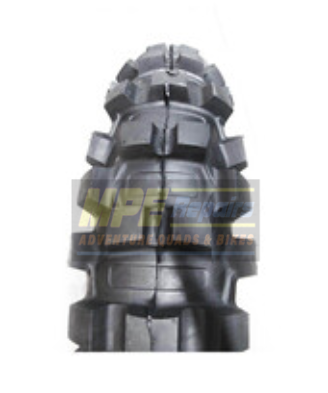 Black and Grey Dirt Bike Tire With Deep Treads, Standing Upright — MPE Adventure Quads & Bikes In Thornton, NSW