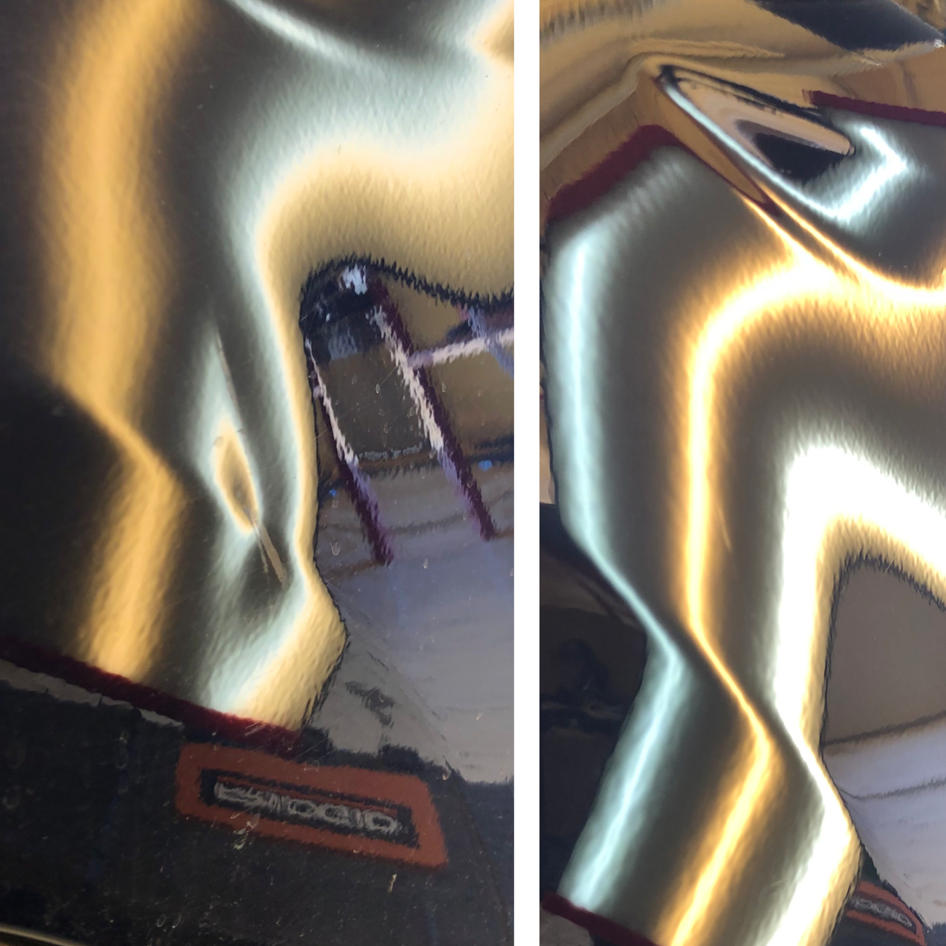 Paintless dent removal in Austin Texas before and after