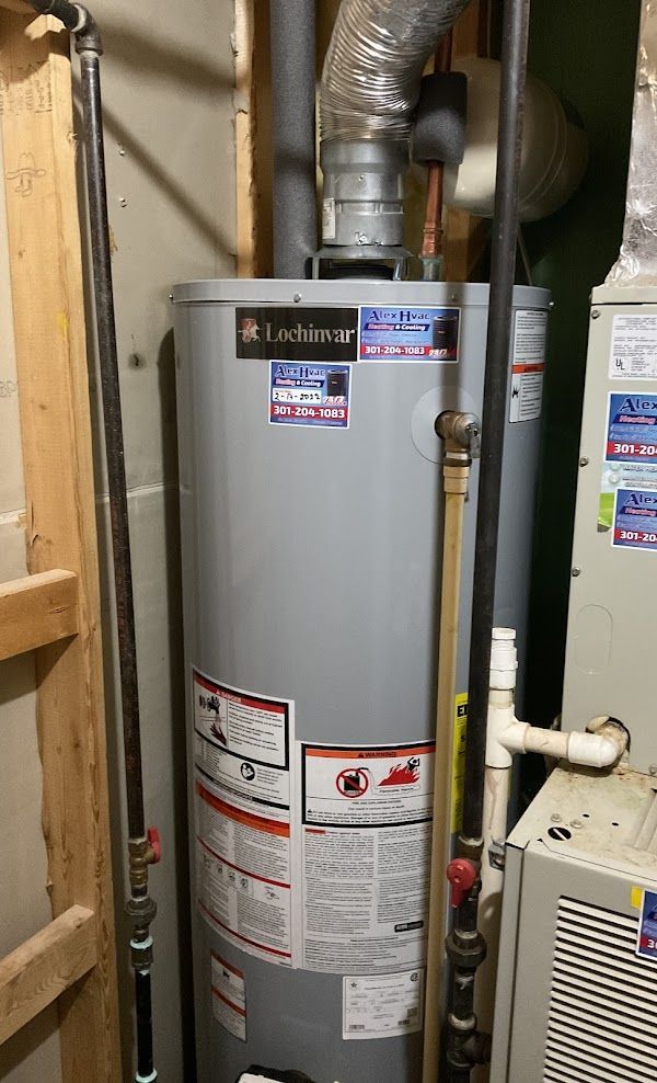 Water heater installation service with Lochinvar system by Alex HVAC Service LLC