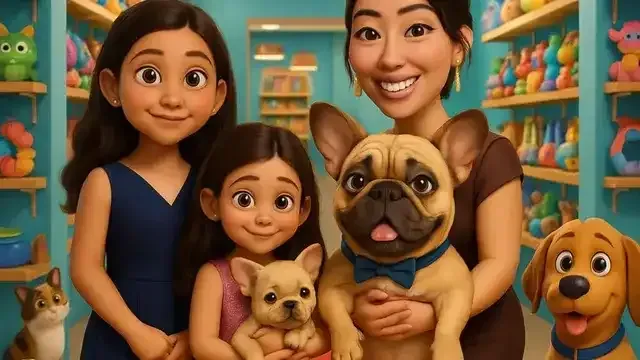 AI Pixar Style characters from our AI Photo Booth