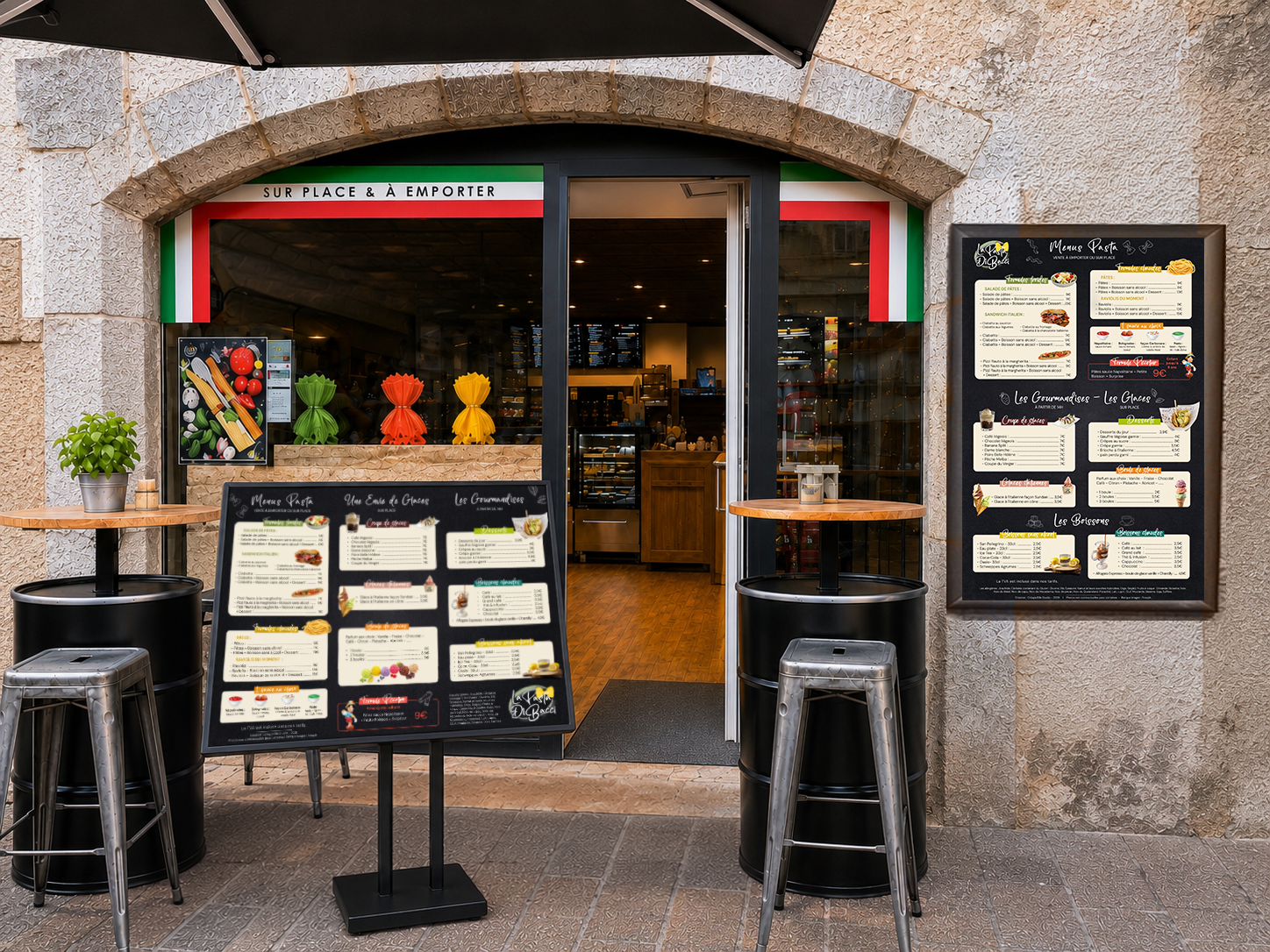 Menu du restaurant La Pasta Di Bacci