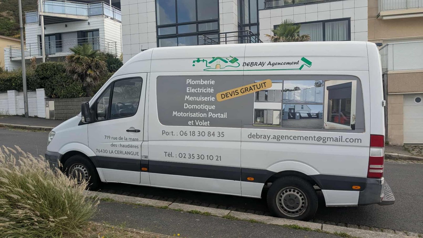 Camionnette de Debray agencement