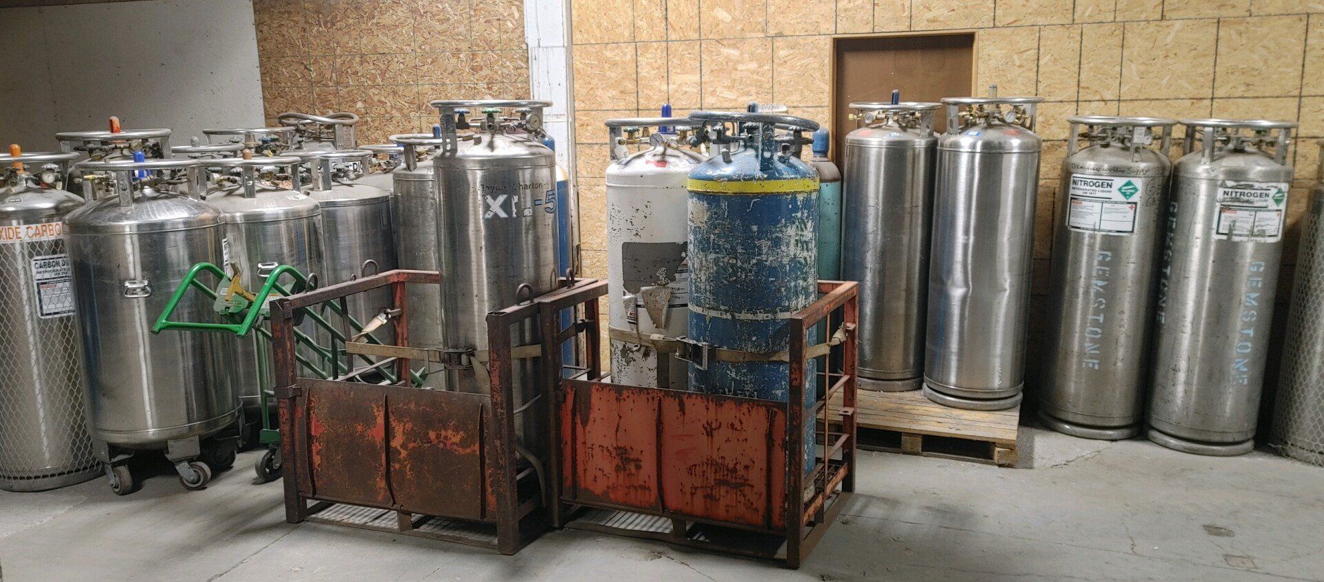 Group of Gas Tanks — New Philadelphia, OH — Gemstone Gas & Welding Supplies