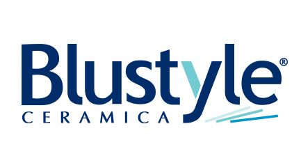 Blustyle Ceramica logo in dark blue with 