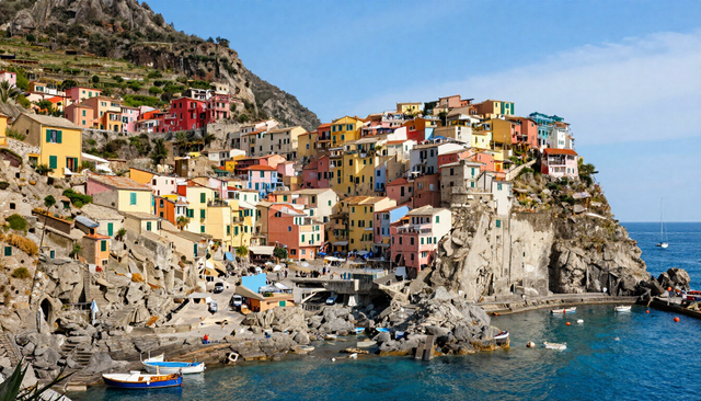 Ponza - porto e acque cristalline