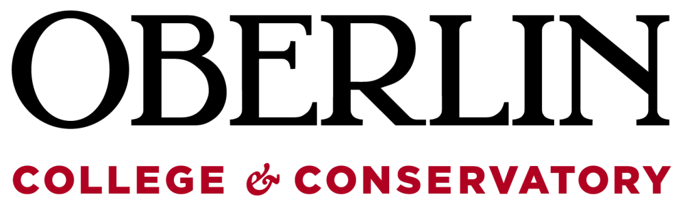 Oberlin College & Conservatory text logo
