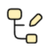 A drawing of a pencil and a pen on a white background.