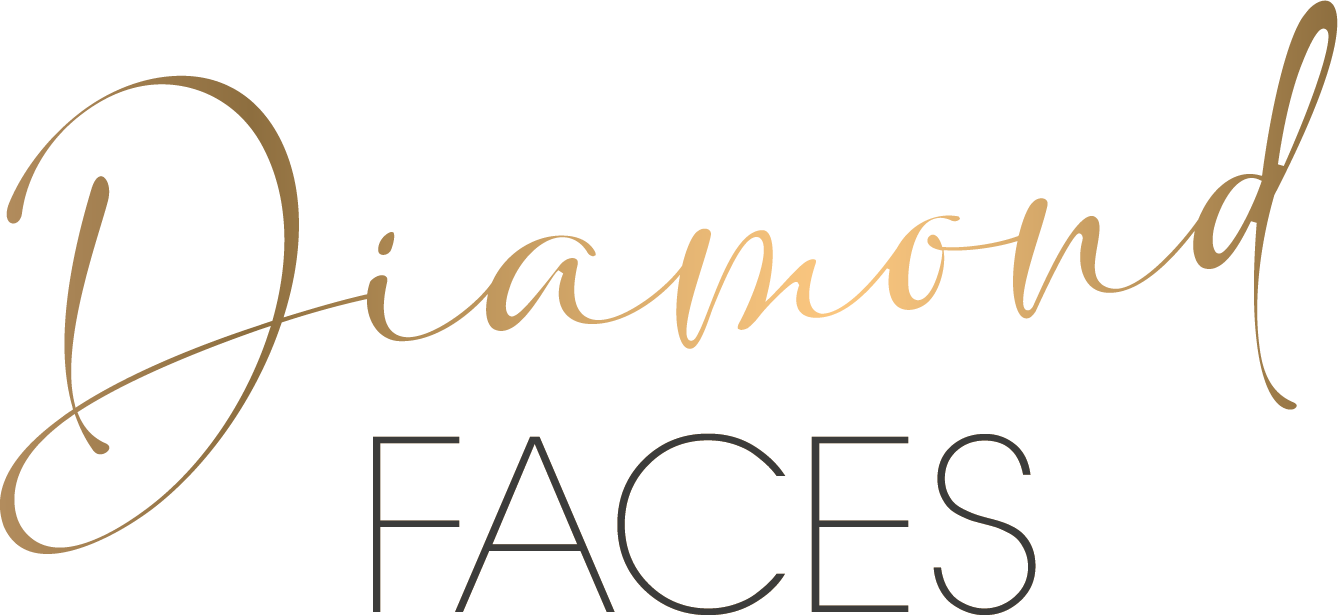 Logo Diamond Faces Schriftzug