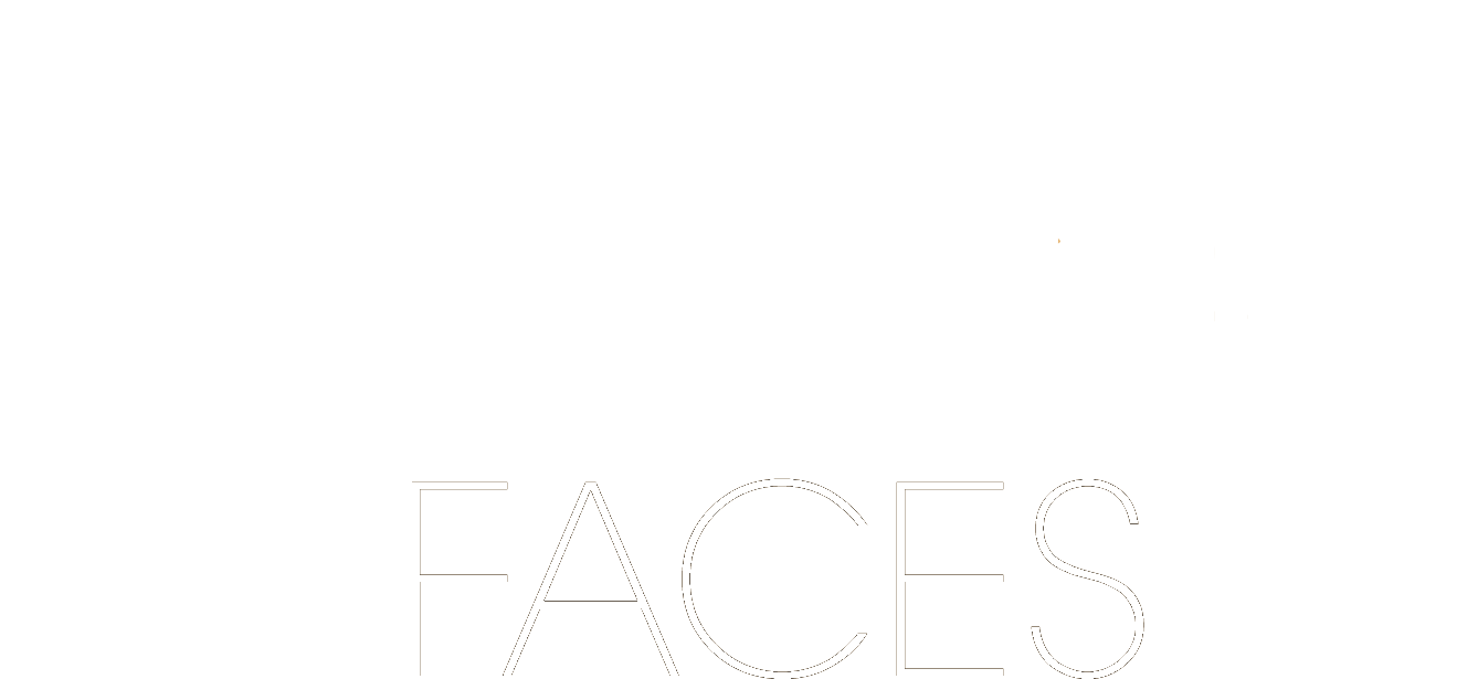 Logo Diamond Faces Schriftzug