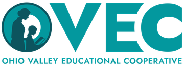 A logo for fueled by ovec ohio valley educational cooperative