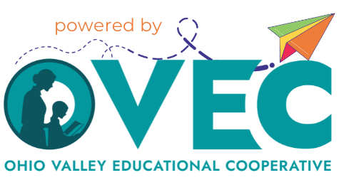 A logo for fueled by ovec ohio valley educational cooperative
