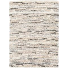 Abstract beige and gray textured pattern with horizontal streaks