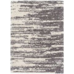 Abstract gray-and-white textured pattern with horizontal streaks on a light background
