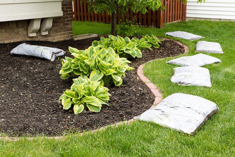 Plantings — Formal Garden Horizontal Background in South Kingstown, RI